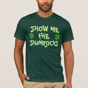 Show me de sjamrocks t-shirt