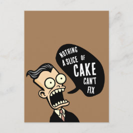 Show me de taart briefkaart