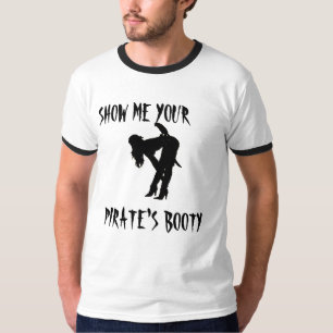 SHOW ME HET LICHAAM VAN JE PIRAAT T-SHIRT