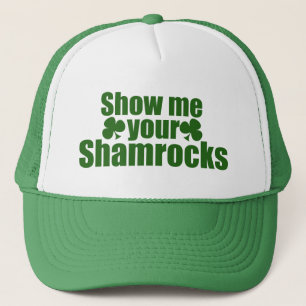 Show me je Shamrocks Trucker Pet