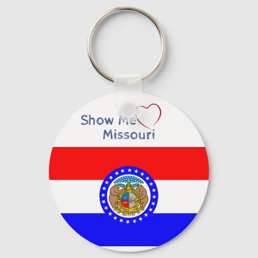 Show me Love Missouri Sleutelhanger (Voorkant)