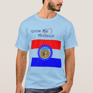 Show me Love Missouri Uni-sex Patriotic T-Shirt