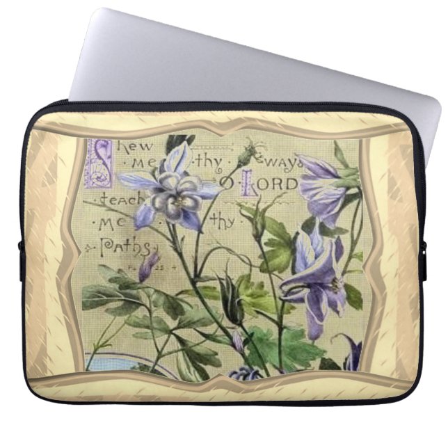 Show Me Thy Way  Laptop Sleeve (Voorkant)