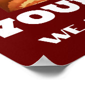 Show me uw papieren immigratie man poster (Hoek)