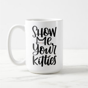 Show mij Uw Katten, Handmatig design Koffiemok