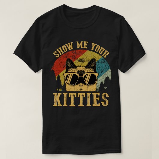 Show mij Uw Katten T-shirt (Design voorkant)