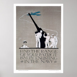 Show Patriotisme - Enlist Navy (US02313) Poster