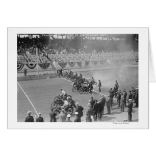 Show politie — Begin motorrijwiel