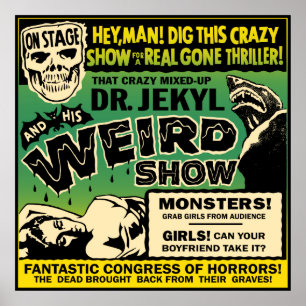 Show Poster van Large Spook - Dr Jekyl