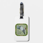 Show Racer Bagagelabel (Achterkant verticaal)