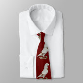 Show Racer Red Bar Pigeon Stropdas (Gebonden)