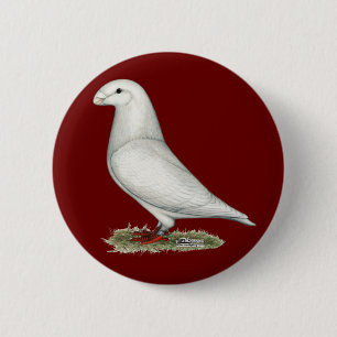 Show Racer White Ronde Button 5,7 Cm