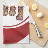 Show sommige respecteren art print theedoek (Quarter Fold)