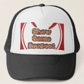 Show sommige respecteren art print trucker pet (Voorkant)
