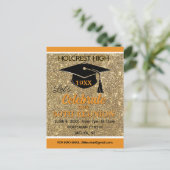 Show stopper Class Reunion invitation post card (Debout devant)