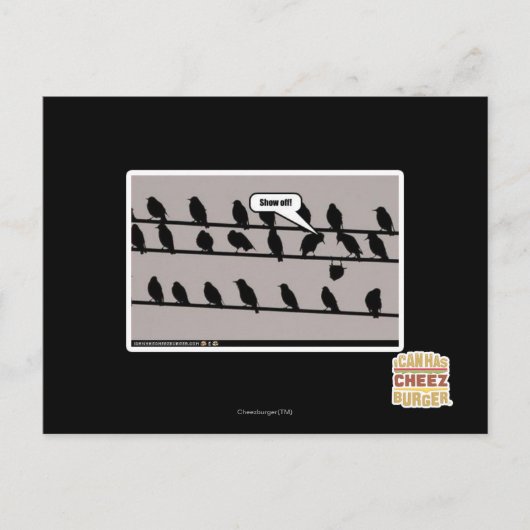 Show uit! briefkaart (Voorkant)