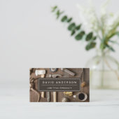 Show Uw Hulpmiddel van Vaardigheden themed Carpent Visitekaartje (Staand voorkant)