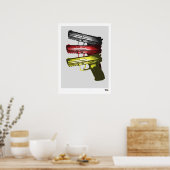 Show Uw kleuren: HK P30-Poster Poster (Keuken)
