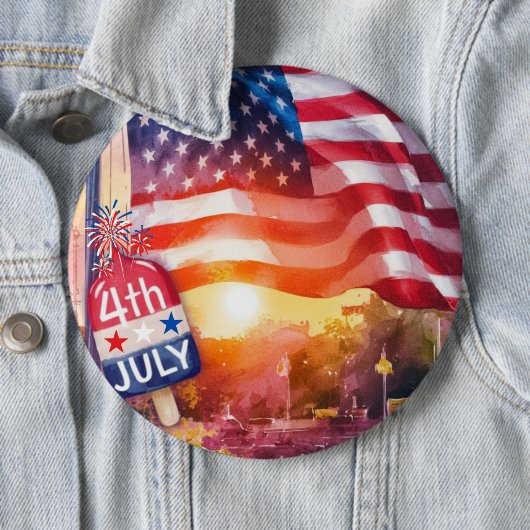 Show uw vaderlandsliefde! ronde button 6,0 cm (In situ)