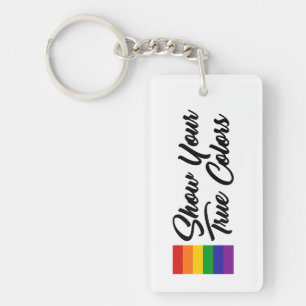 Show uw ware kleuren sleutelhanger