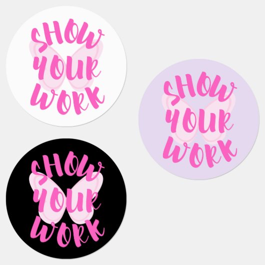 Show Uw werk Labels (Groep)