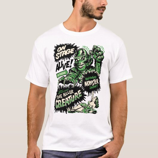 Show van 1950 Live Monster T-shirt (Voorkant)