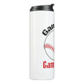 Show van honkbalspel thermosbeker (Gedraaid links)