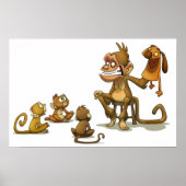 Show van Monkey Puppet Poster (Voorkant)