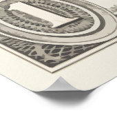 Show van uw kleuren - Amerikaanse dollar Poster (Hoek)