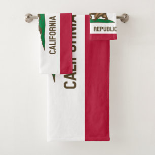 Show van uw kleuren - Californië Bad Handdoek