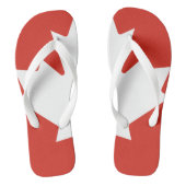 Show van uw kleuren - Canada Teenslippers (Voetbed)