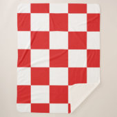 Show van uw kleuren - Kroatië Sherpa Deken (Voorkant)