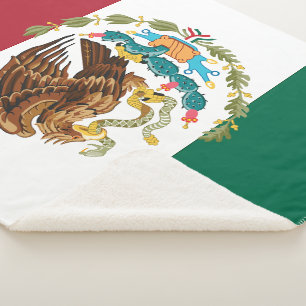 Show van uw kleuren - Mexico Sherpa Deken