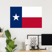 Show van uw kleuren - Texas Poster (Thuiskantoor)