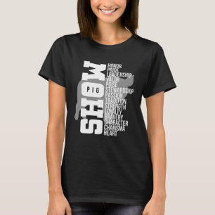 Show Varkens T - shirts Boerderij Dier