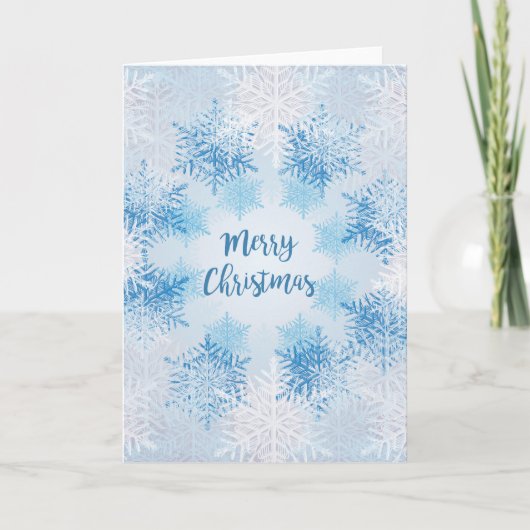 SHOW VLAKT PATTERN ZEER kerstmis Feestdagen Kaart (Voorkant)