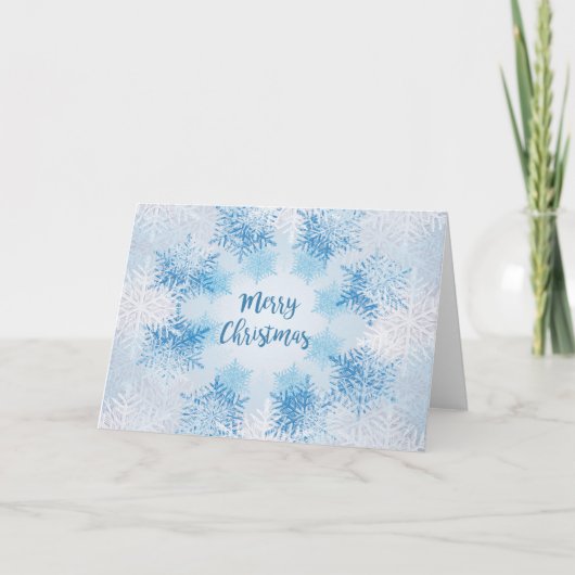 SHOW VLAKT PATTERN ZEER kerstmis Feestdagen Kaart (Voorkant)