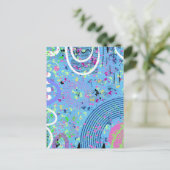 Show voor vuurwerk briefkaart (Staand voorkant)