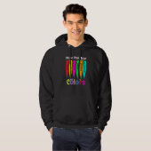 Show your true colours   hoodie (Voorkant volledig)