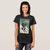 Show your unique style with this fun and bold frog t-shirt (Voorkant volledig)