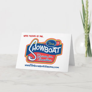 Showboat Drive in Wenskaart Kaart