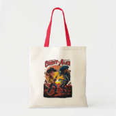 Showdown bij Sundown - Cowboy vs. Alien Tote Bag (Voorkant)