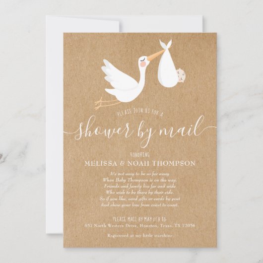 Shower by Mail Long Distance Sprinkle Kaart (Voorkant)