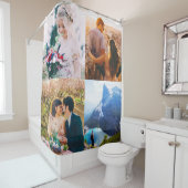 Shower Curtain 4 Fotorand afdrukken Douchegordijn (In situ)