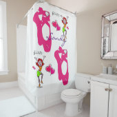 Shower Curtain Ballet Douchegordijn (In situ)