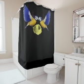Shower Curtain Bird Douchegordijn (In situ)