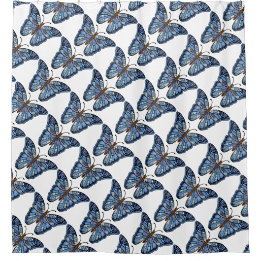 Shower Curtain/Butterfly Douchegordijn (Voorkant)