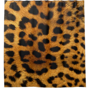 Shower Curtain/ Cheetah Print Douchegordijn