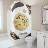 Shower Curtain Chocolate Chip Douchegordijn (In situ)