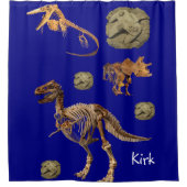 Shower Curtain Dinosaur Douchegordijn (Voorkant)